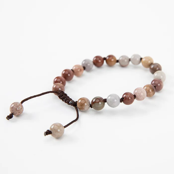 Nirvana Mala Bracelets Adjustable Desert Jasper Bracelet