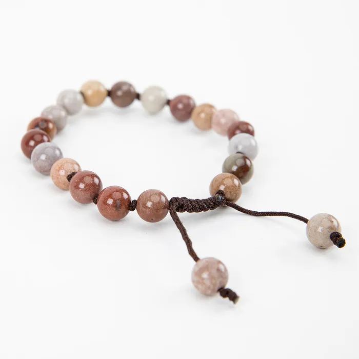 Nirvana Mala Bracelets Adjustable Desert Jasper Bracelet