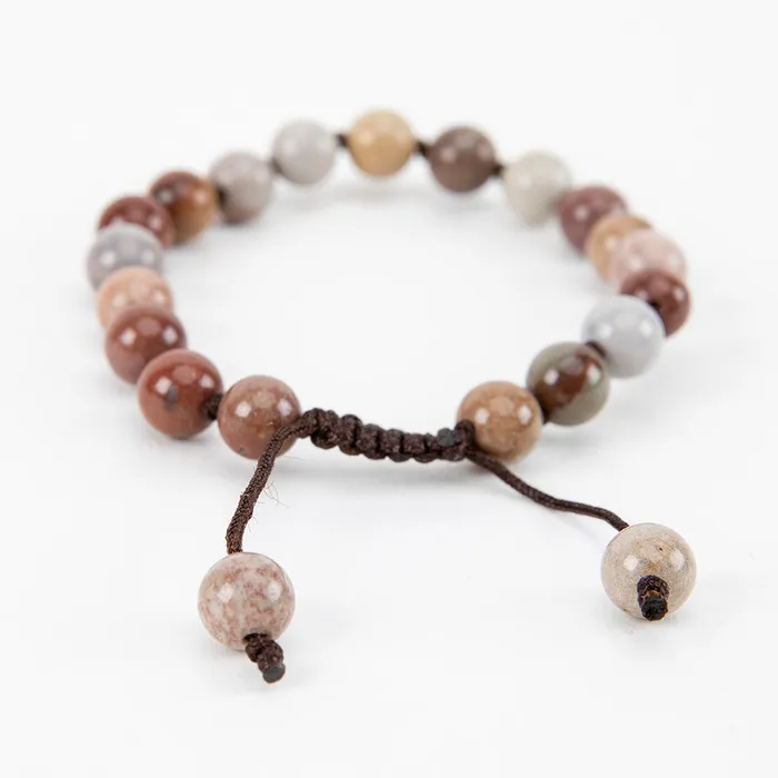 Nirvana Mala Bracelets Adjustable Desert Jasper Bracelet