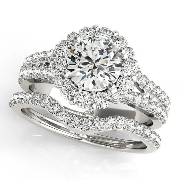 Rings Darla Round Center Stone Diamond Channel Split Shank Under Bezel Cathedral Ring Fire Brilliance 