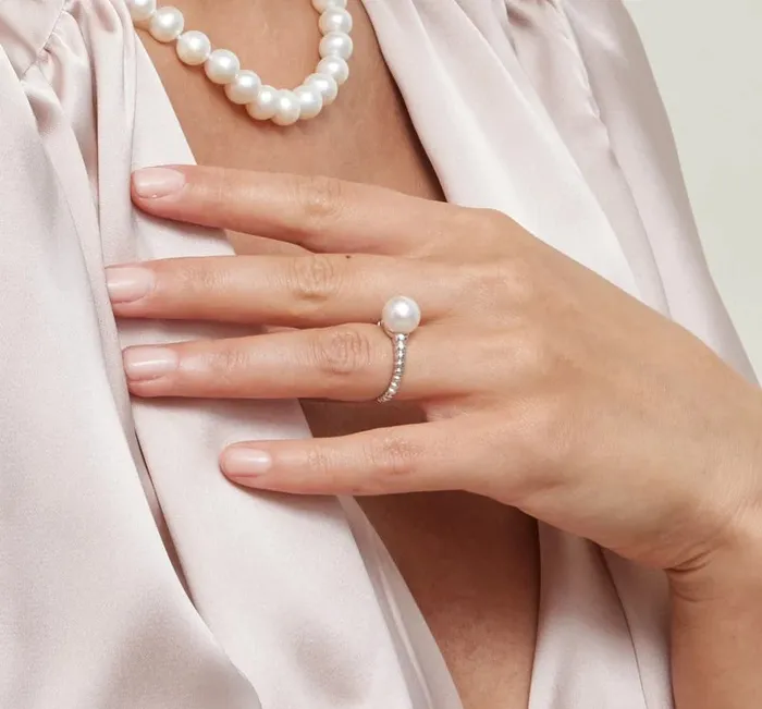 Rings spt Japanese Akoya Pearl Terrie Ring