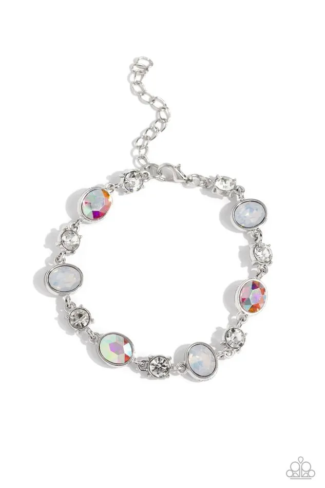 Bracelets Paparazzi Jewelry Paparazzi Bracelet Ethereal Empathy White Bracelets Paparazzi Jewelry Paparazzi Bracelet Ethereal Empathy White