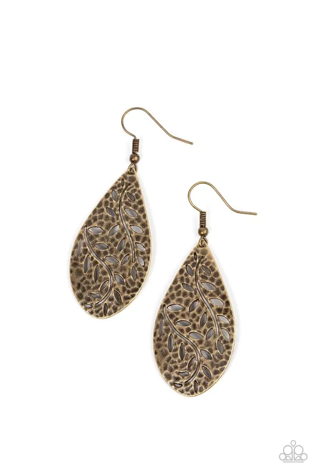 Earrings Paparazzi Earring Vineyard Vanity Brass Paparazzi Jewelry Earrings Paparazzi Earring Vineyard Vanity Brass Paparazzi Jewelry