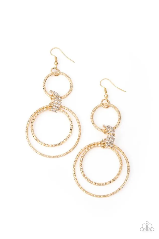 Earrings Paparazzi Jewelry Paparazzi Earring Getting Hitched Gold Earrings Paparazzi Jewelry Paparazzi Earring Getting Hitched Gold