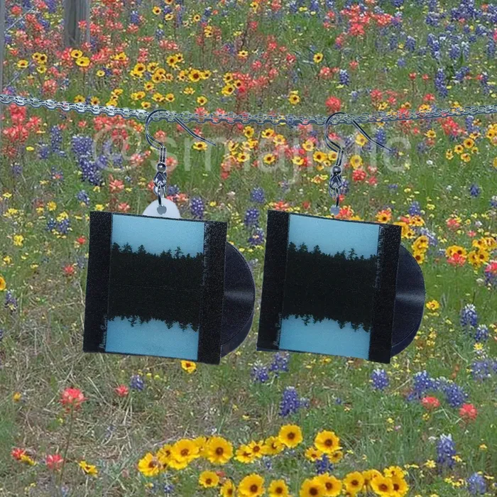 Maggie Rogers Now That the Light is Fading Vinyl Album Handmade Earrings Sam Makes Things Earrings