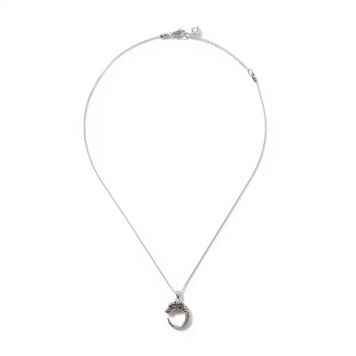 Necklaces John Hardy Legends Naga Sterling Silver Brushed Pendant Necklace 1618 inch John Hardy