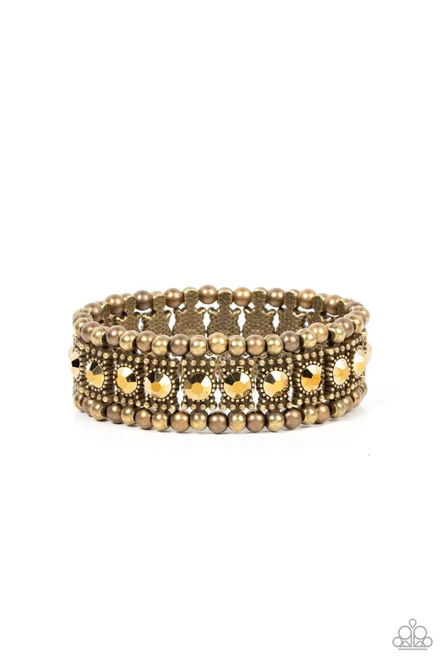 Paparazzi Bracelet Ritzy Reboot Brass Paparazzi Jewelry Bracelets Paparazzi Bracelet Ritzy Reboot Brass Paparazzi Jewelry Bracelets