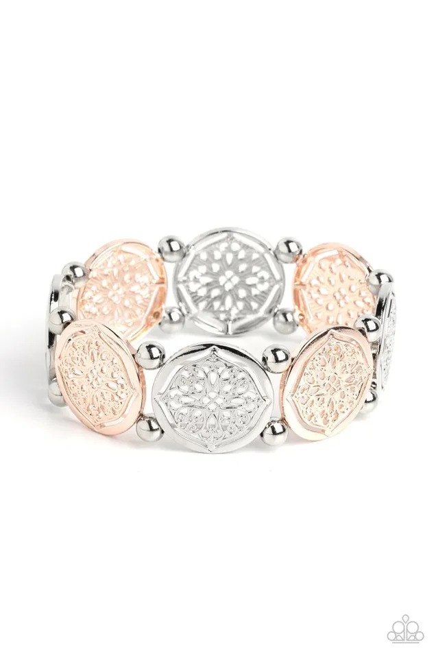 Paparazzi Jewelry Bracelets Paparazzi Bracelet Filigree Fanfare Multi