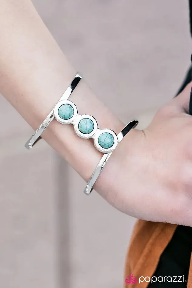 Paparazzi Jewelry Bracelets Paparazzi Bracelet Mountain Air Blue