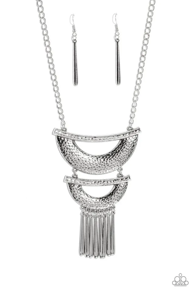 Paparazzi Jewelry Paparazzi Necklace Fringe Festival Silver Necklaces Paparazzi Jewelry Paparazzi Necklace Fringe Festival Silver Necklaces