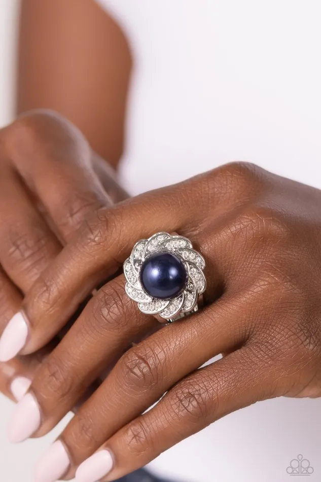 Rings Paparazzi Jewelry Paparazzi Ring Storybook Ending Blue