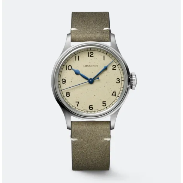 Watches Longines Longines Heritage Military Watch Silver Dial 385mm Automatic