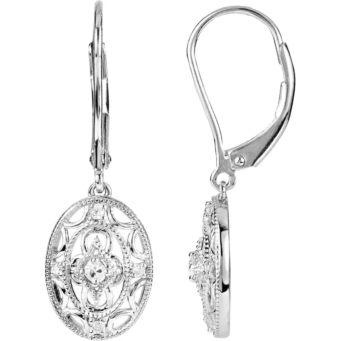 Round Old Cut Mined Diamond Leverback Earrings Vintage Style 125 Carats HarryChadEntcom Earrings Round Old Cut Mined Diamond Leverback Earrings Vintage Style 125 Carats HarryChadEntcom Earrings