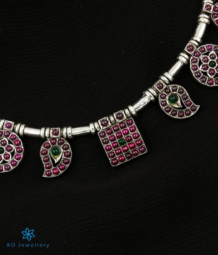 Silversmith Necklaces The Vividha Silver Kemp Necklace