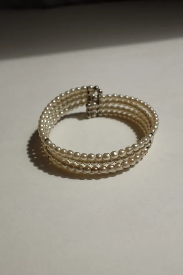 collectionno2 Bracelets VINTAGE PEARL BOLD BRACELET