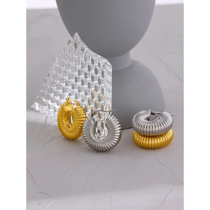 Slinky Hoop Earrings Mabel Love Co Earrings