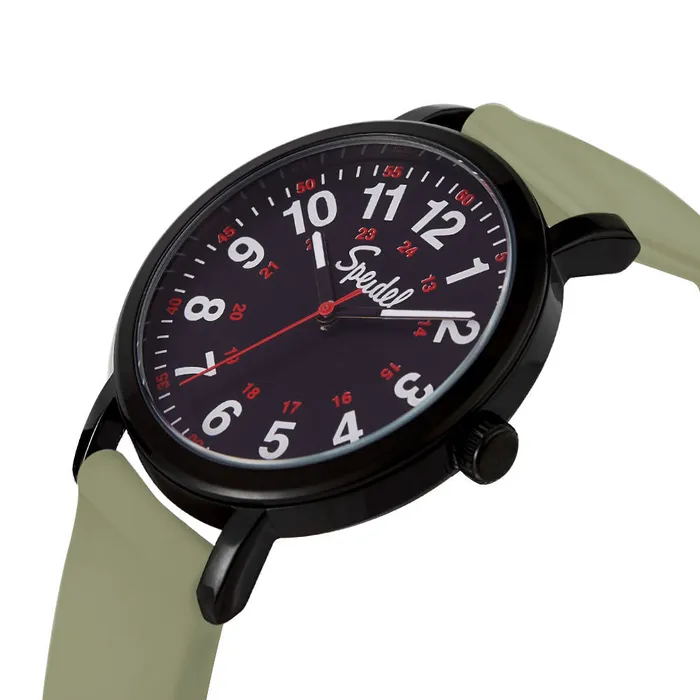 Black Dial Original Scrub Watch Speidel Watches