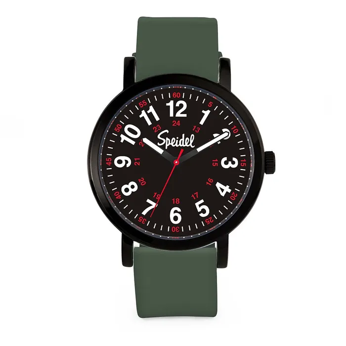 Black Dial Original Scrub Watch Speidel Watches