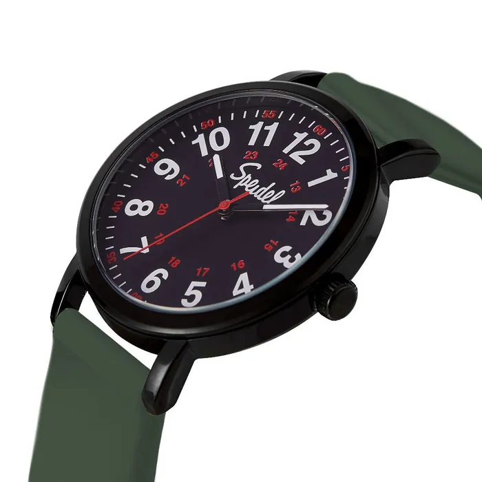Black Dial Original Scrub Watch Speidel Watches