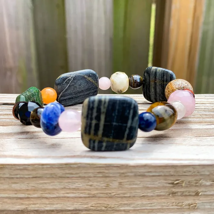 Bracelets Magic Crystals MultiStone Gemstone Bracelet