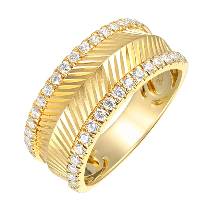 Gems One 14Kt Yellow Gold Diamond 12Ctw Ring Rings