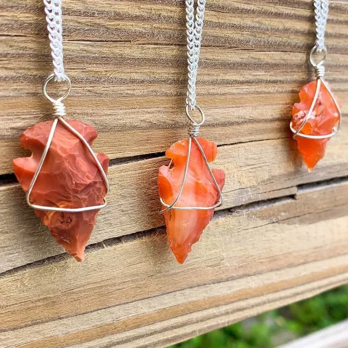 Necklaces Carnelian Pendant Necklace Magic Crystals