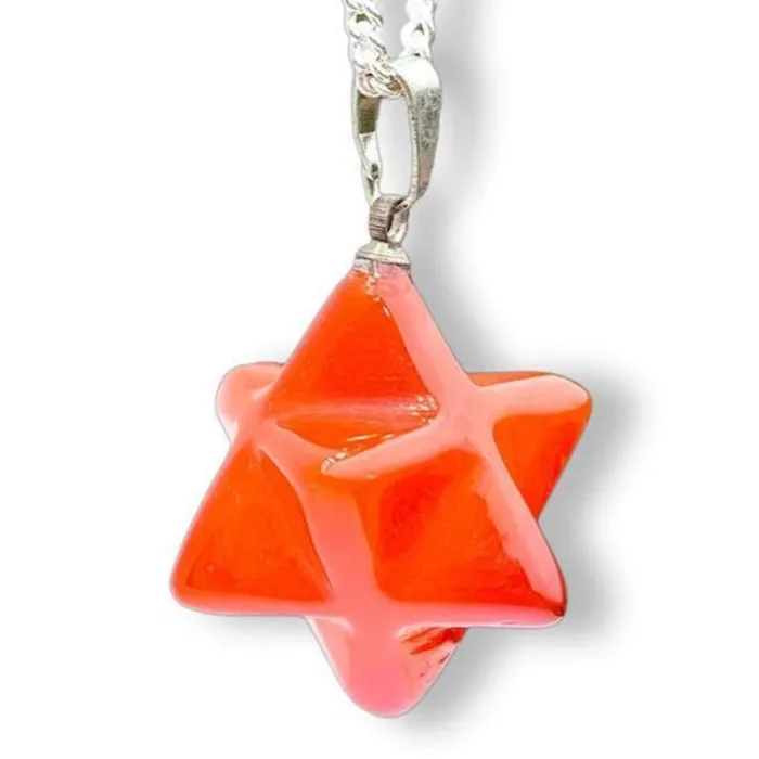 Necklaces Carnelian Pendant Necklace Magic Crystals