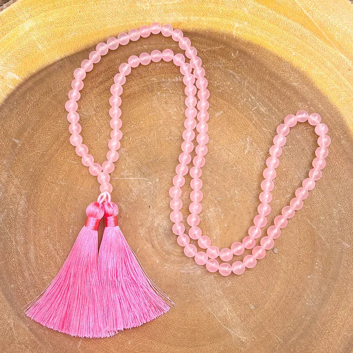 Necklaces Natural Gemstone Mala Necklace Magic Crystals