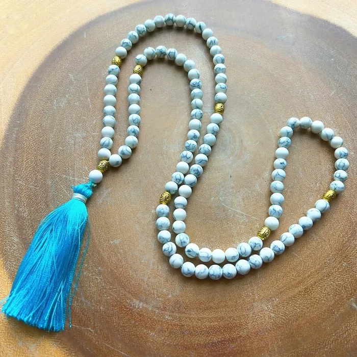 Necklaces Natural Gemstone Mala Necklace Magic Crystals