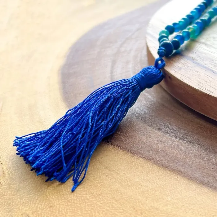 Necklaces Natural Gemstone Mala Necklace Magic Crystals