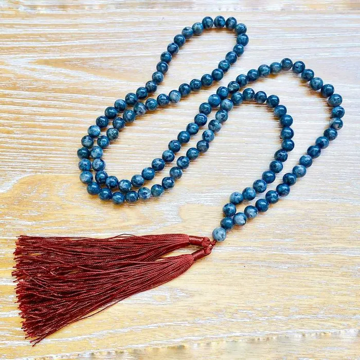 Necklaces Natural Gemstone Mala Necklace Magic Crystals