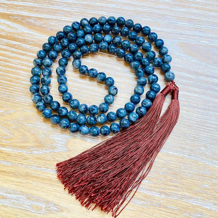 Necklaces Natural Gemstone Mala Necklace Magic Crystals
