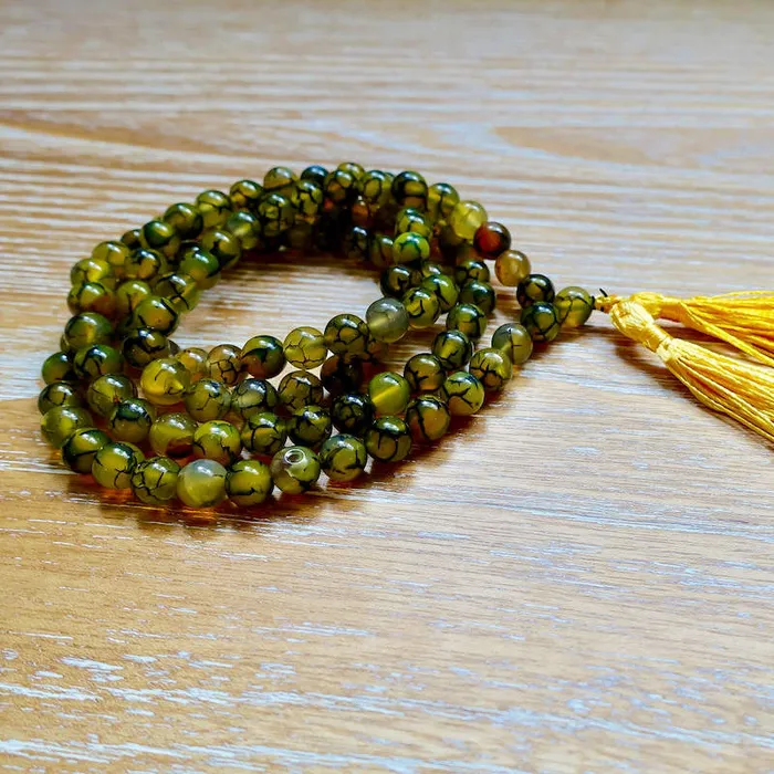 Necklaces Natural Gemstone Mala Necklace Magic Crystals