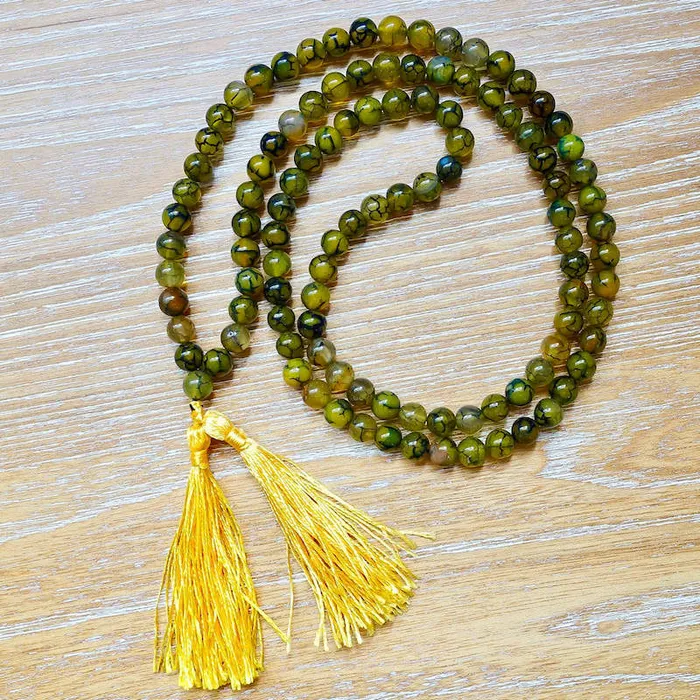 Necklaces Natural Gemstone Mala Necklace Magic Crystals