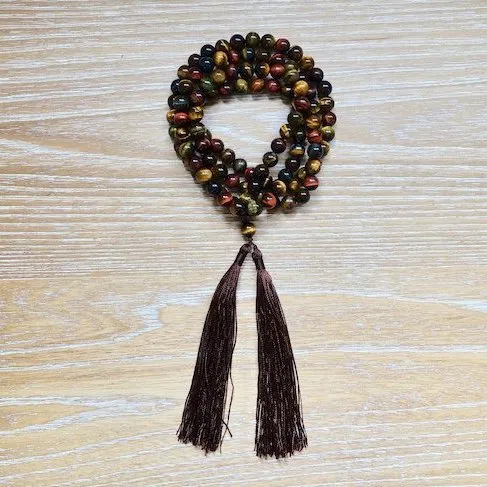 Necklaces Natural Gemstone Mala Necklace Magic Crystals