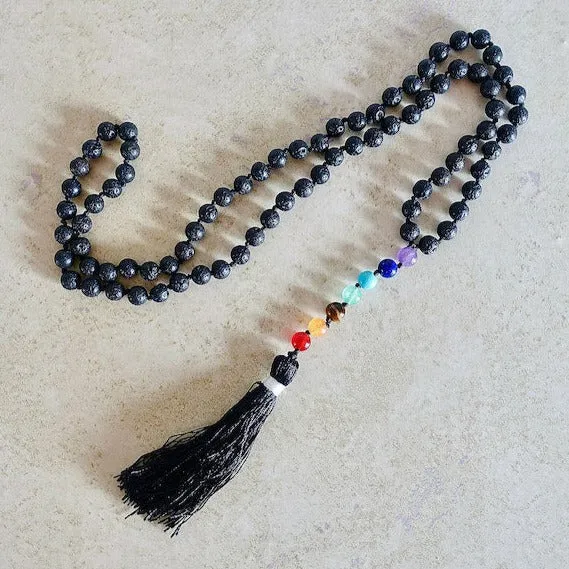 Necklaces Natural Gemstone Mala Necklace Magic Crystals
