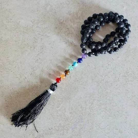 Necklaces Natural Gemstone Mala Necklace Magic Crystals