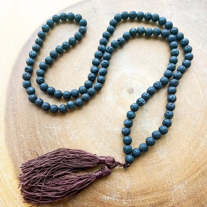 Necklaces Natural Gemstone Mala Necklace Magic Crystals