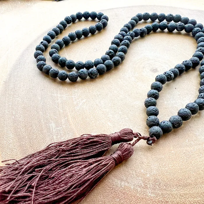 Necklaces Natural Gemstone Mala Necklace Magic Crystals