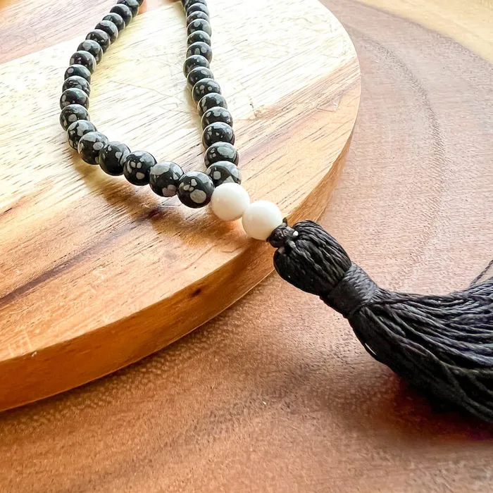 Necklaces Natural Gemstone Mala Necklace Magic Crystals