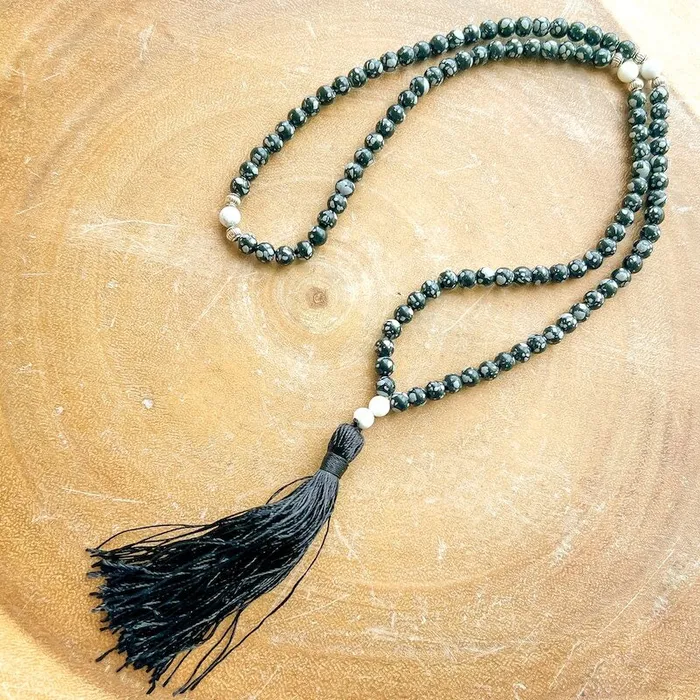 Necklaces Natural Gemstone Mala Necklace Magic Crystals