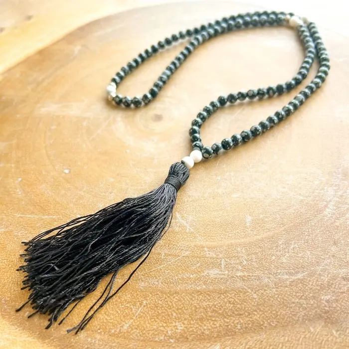 Necklaces Natural Gemstone Mala Necklace Magic Crystals