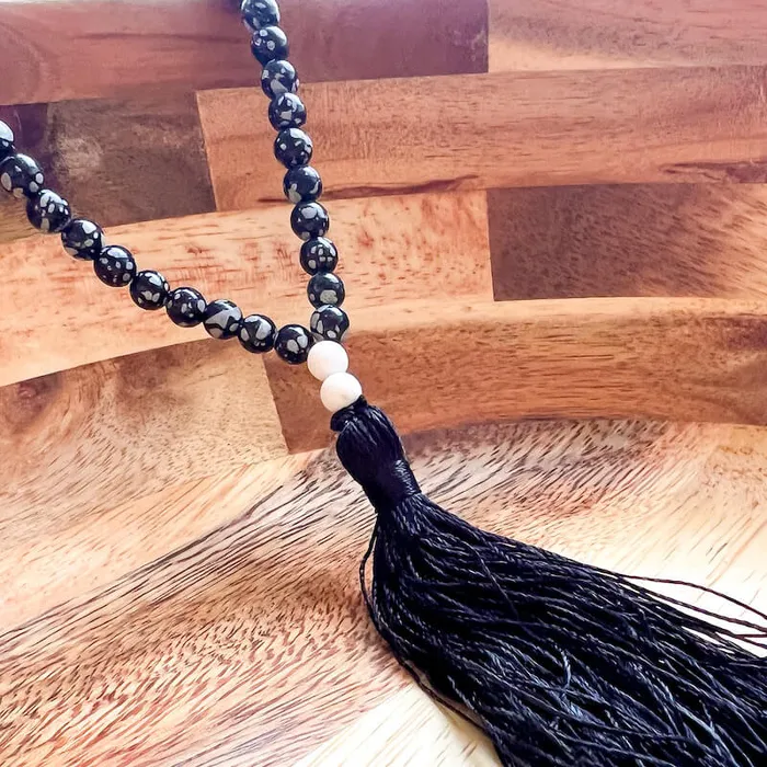 Necklaces Natural Gemstone Mala Necklace Magic Crystals