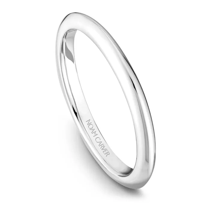 Noam Carver White Gold Engagement Ring Setting International Diamond Center Rings
