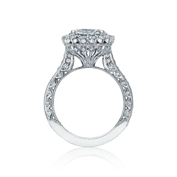 Rings International Diamond Center Tacori Platinum RoyalT Round Diamond Engagement Ring Setting 14 CTW