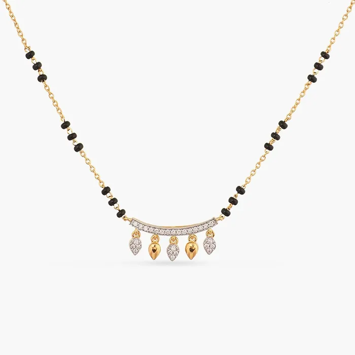 SILVER Rings Arka CZ Silver Mangalsutra