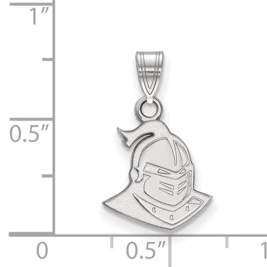 Sterling Silver Rhodiumplated LogoArt University of Central Florida Knight Small Pendant International Diamond Center Necklaces Sterling Silver Rhodiumplated LogoArt University of Central Florida Knight Small Pendant International Diamond Center Necklaces